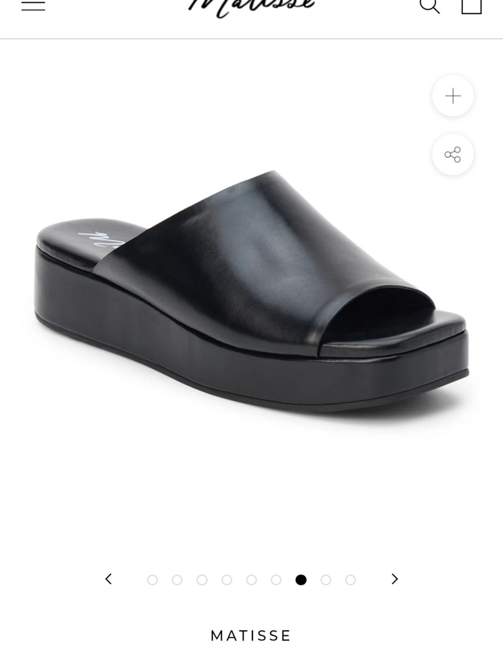 Matisse Lido Leather Slide - Picture 9 of 9